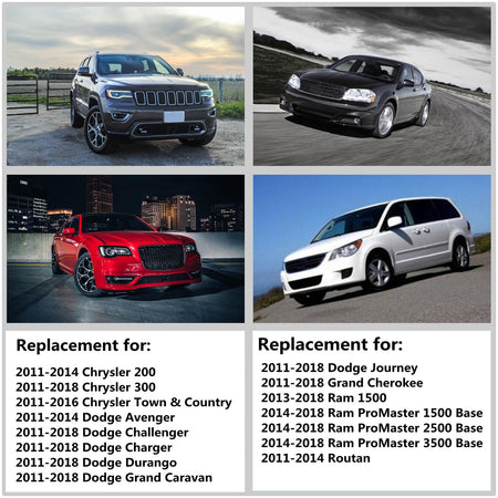 One Accessory Belt Tensioner For VW Town and Country Grand Cherokee 5184617AD Lab Work Auto