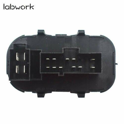 One Master Power Window Switch Driver Side Left LH For 2000-07 Ford Focus 4 Door Lab Work Auto