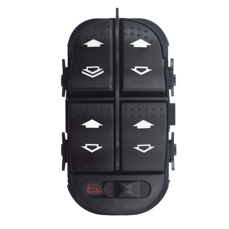One Master Power Window Switch Driver Side Left LH For 2000-07 Ford Focus 4 Door Lab Work Auto