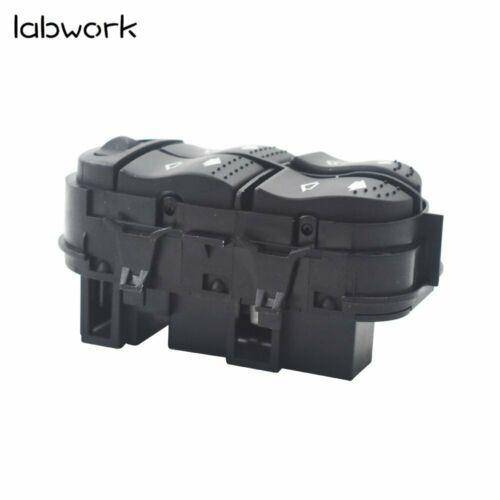 One Master Power Window Switch Driver Side Left LH For 2000-07 Ford Focus 4 Door Lab Work Auto