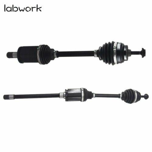 Pair Front CV Axle Shafts Fit for BMW 535i 528i 535d & 640i xDrive Lab Work Auto