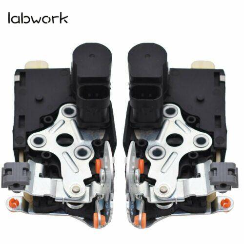 Pair of Power Door Lock Actuator w/ Latch for CHEVROLET GMC Front Left&Right Lab Work Auto