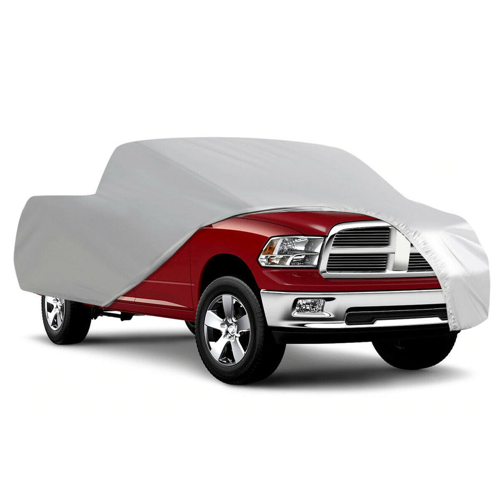 Pickup Truck Cover Outdoor Breathable Waterproof Sun UV Rain Heat Resistant Lab Work Auto