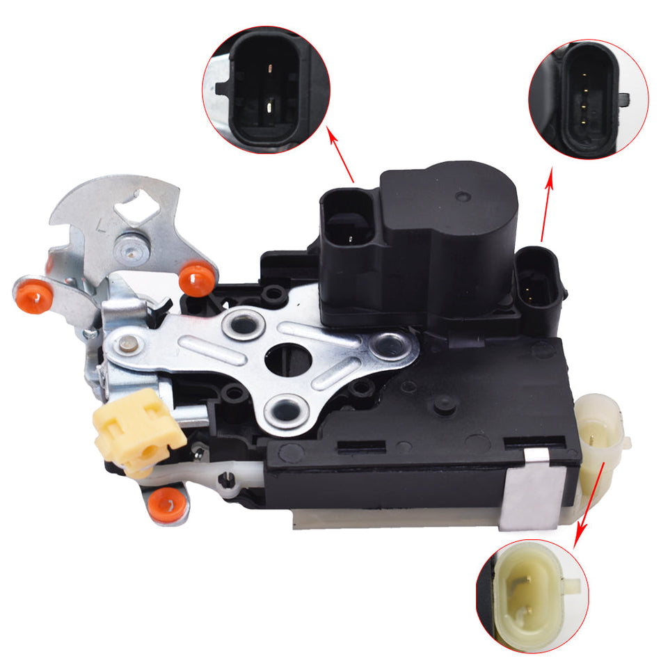 Power Door Lock Actuator w/ Latch for CHEVROLET GMC Front Left w/ Keyless Entry Lab Work Auto