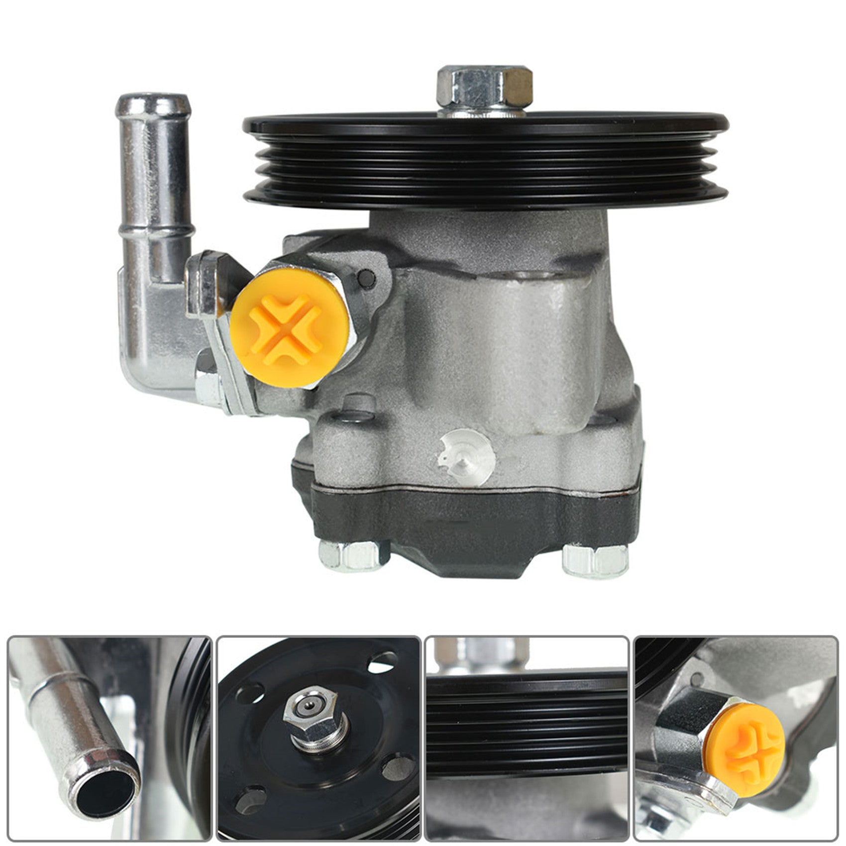 Power Steering Pump for Hyundai Elantra 2000-2006 2001 2002 2003 2004 2005 2.0L Lab Work Auto