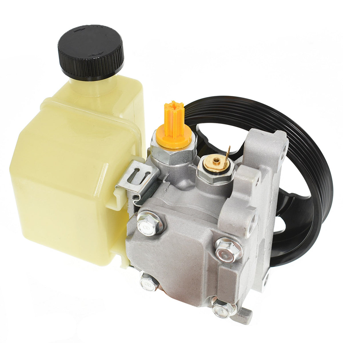 Power Steering Pump w/ Pulley w/ Reservoir for Mazda 6 l4 2.3L V6 3.0L AA121-162 Lab Work Auto