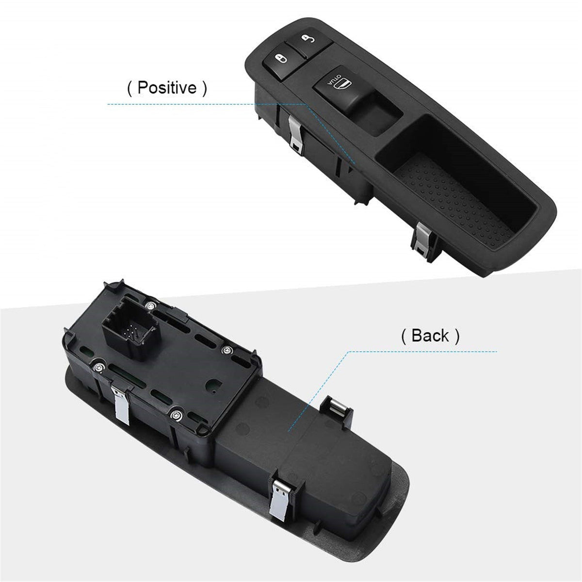 Power Window Door Lock Switch Passenger Front For 4602544AG Dodge Chrysler Jeep Lab Work Auto