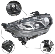 Load image into Gallery viewer, Projector Headlights For 2016-2020 Honda Civic Halogen Headlamps Chrome RH &amp; LH Lab Work Auto