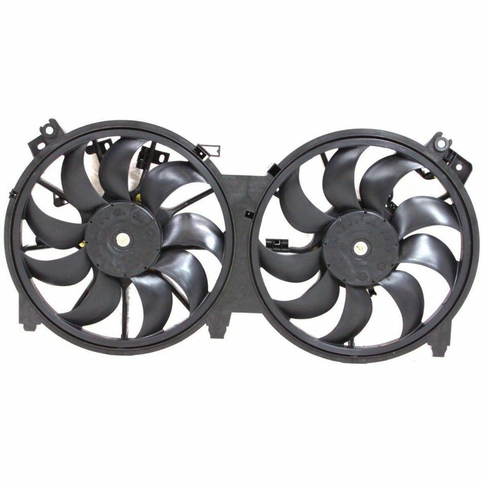 Radiator + AC Condenser Cooling Fan For 07-18 Altima Sedan 16-18 Maxima 620-453 Lab Work Auto