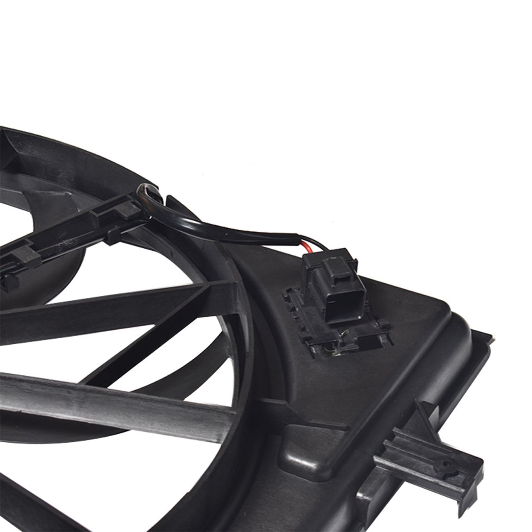 Radiator And A/C Condenser Fan For Jeep Grand Cherokee Dodge Durango 3 prong Lab Work Auto