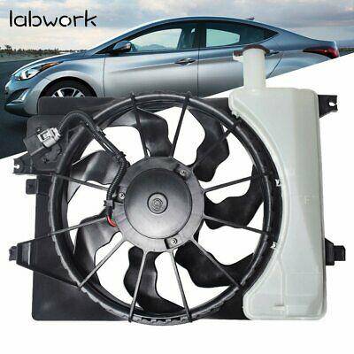 Radiator And Condenser Fan For Hyundai Elantra Kia Forte HY3115152 TYC623510 Lab Work Auto