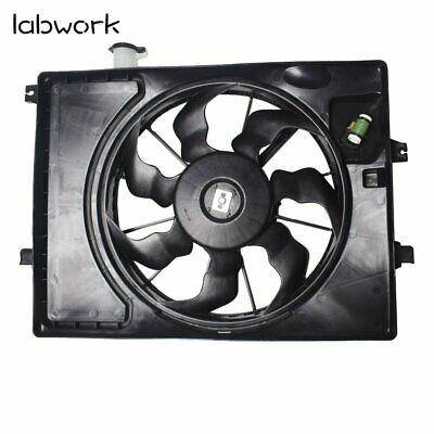 Radiator And Condenser Fan For Hyundai Elantra Kia Forte HY3115152 TYC623510 Lab Work Auto