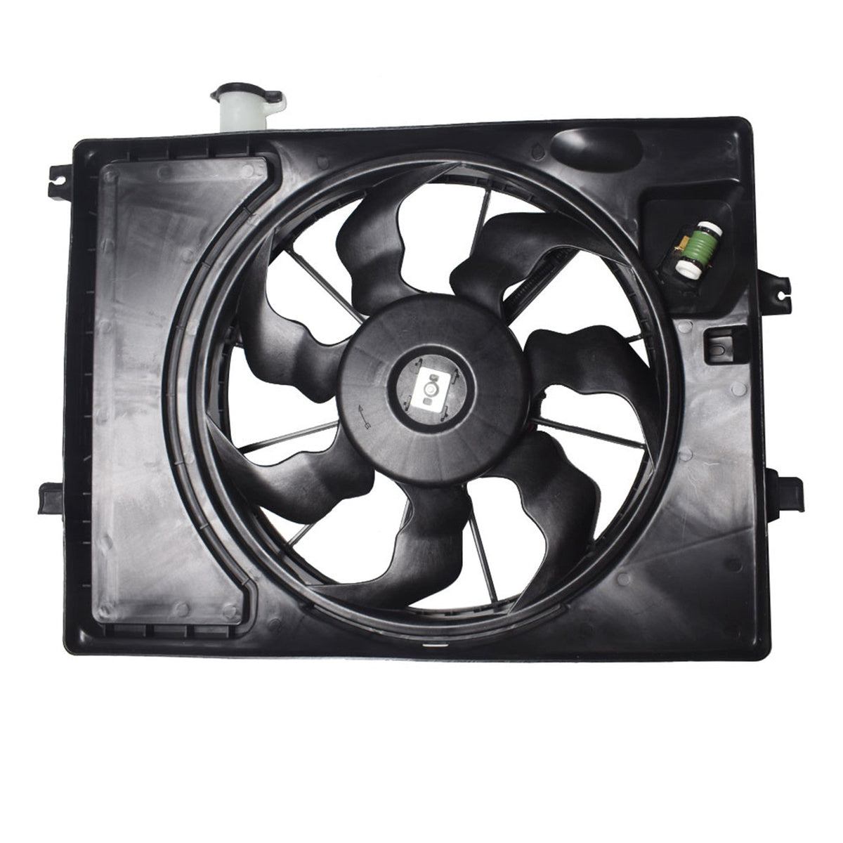 Radiator And Condenser Fan For Hyundai Elantra Kia Forte HY3115152 TYC623510 Lab Work Auto