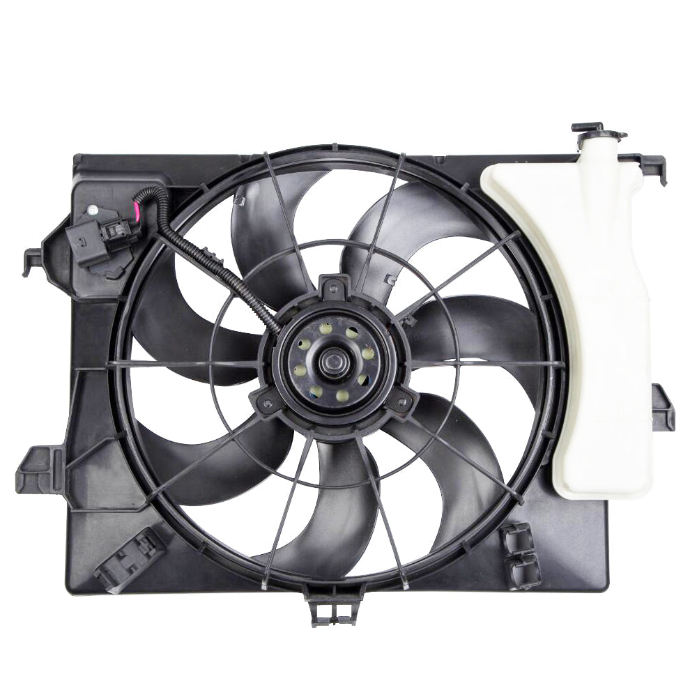 Radiator Cooling Fan Assembly For 2012-2018 Kia Rio HY3115136 622590 Lab Work Auto