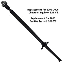 Load image into Gallery viewer, Rear Drive Shaft Prop Shaft Assembly for 2005-2006 Chevrolet Equinox 3.4L V6 Lab Work Auto