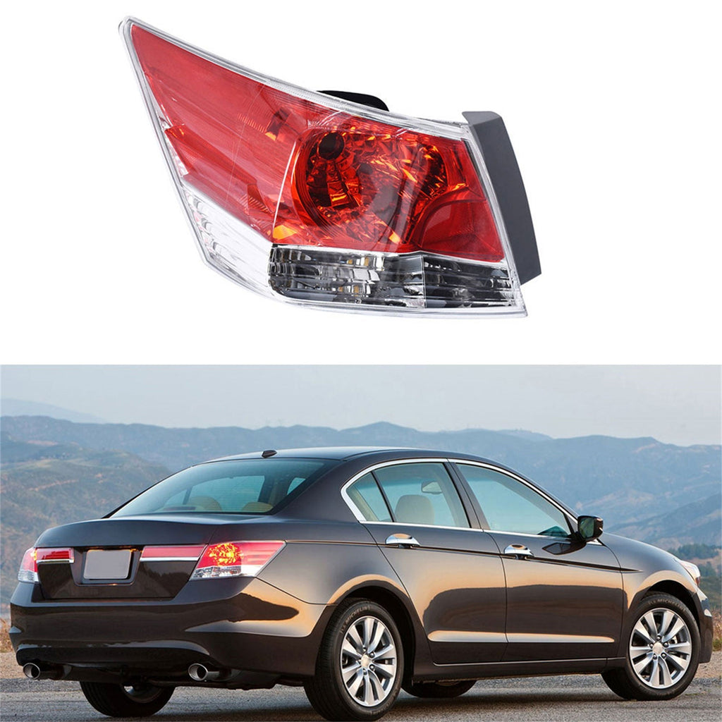 Rear Left Brake Tail Lights for 2008-2012 Honda Accord Without lamp33550-TB0-H01 Lab Work Auto