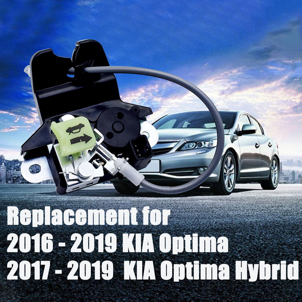 Rear Trunk Lock Actuator Motor Tail Gate Latch Release for 2016-2019 Kia Optima Lab Work Auto
