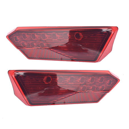 Red LED Tail lights for Polaris RZR 1000 XP 900 900s Tubro Pair USA Lab Work Auto