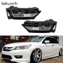Load image into Gallery viewer, Replacement Fog Lights+Switch Left+Right For 2013-2015 Honda Accord Sedan 4Dr Lab Work Auto
