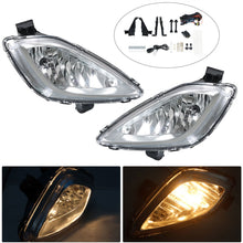 Load image into Gallery viewer, Replacement for 2011-2013 Hyundai Elantra Front Bumper Fog Lamp Transparent Lens Left + Right 2 Pieces Lab Work Auto