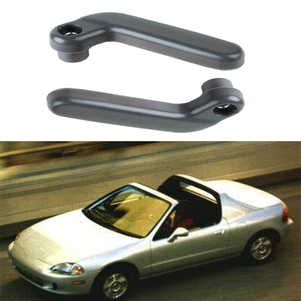 Right & Left Targa Top Lock Handle Set Fit For 1993-1997 Honda Civic Del Sol Lab Work Auto