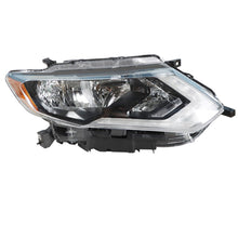 Load image into Gallery viewer, Right Side Headlamp For 2017-2019 Nissan Rogue Halogen Headlight Chrome Housing Lab Work Auto