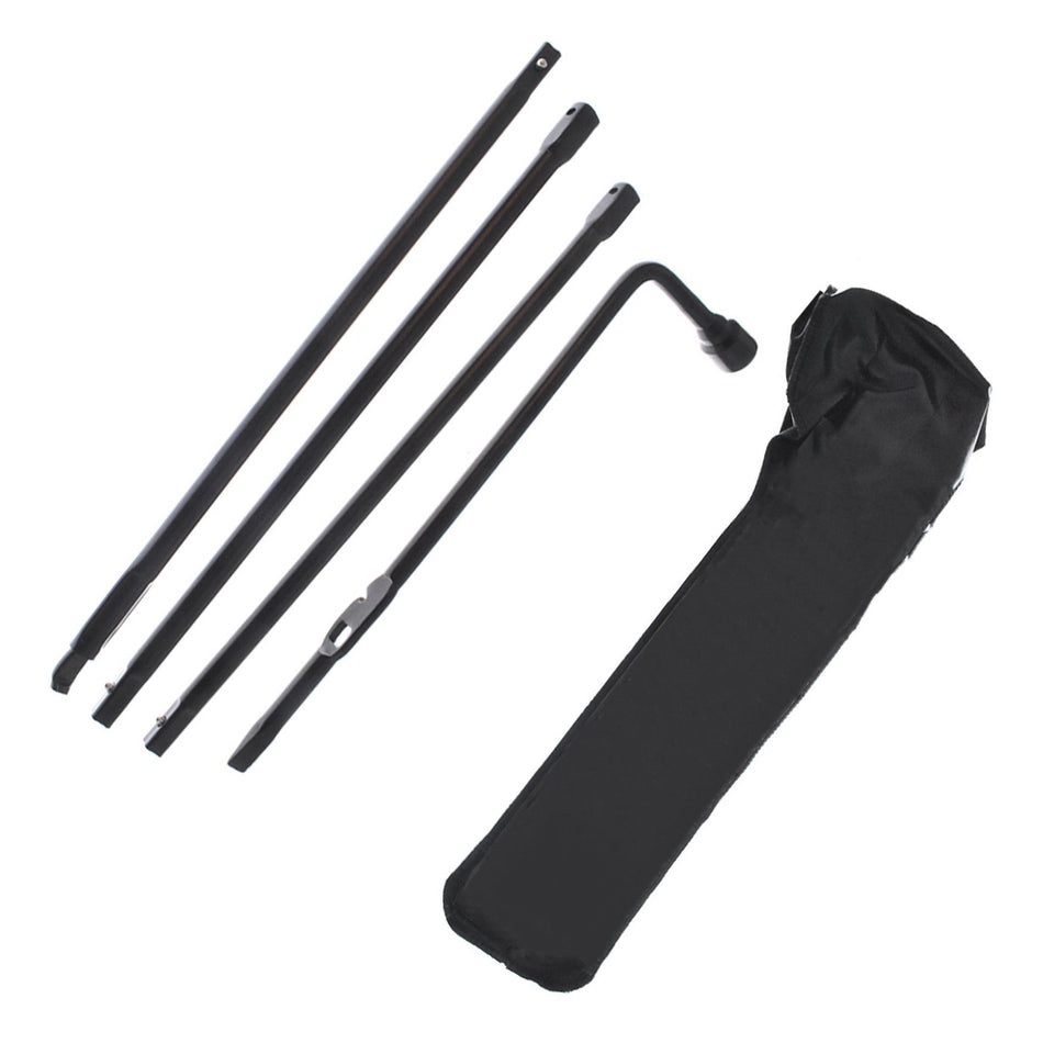 Spare Tire Lug Wrench Jack Tool Kit for Chevy Silverado 1500 GMC Sierra Yukon A+ Lab Work Auto