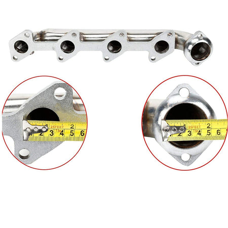 Stainless Performance Headers Manifolds For 04-07 Ford Powerstroke F250 F350 6.0 Lab Work Auto