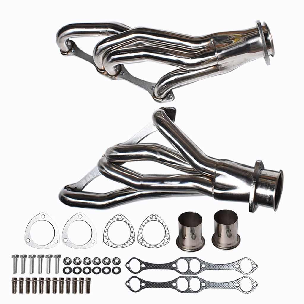 Stainless Racing Manifold Header For Chevy/Pontiac/Buick 265-400 Small Block Lab Work Auto