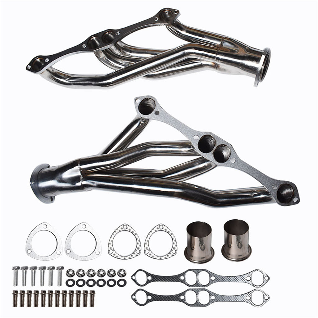 Stainless Racing Manifold Header For Chevy/Pontiac/Buick 265-400 Small Block Lab Work Auto