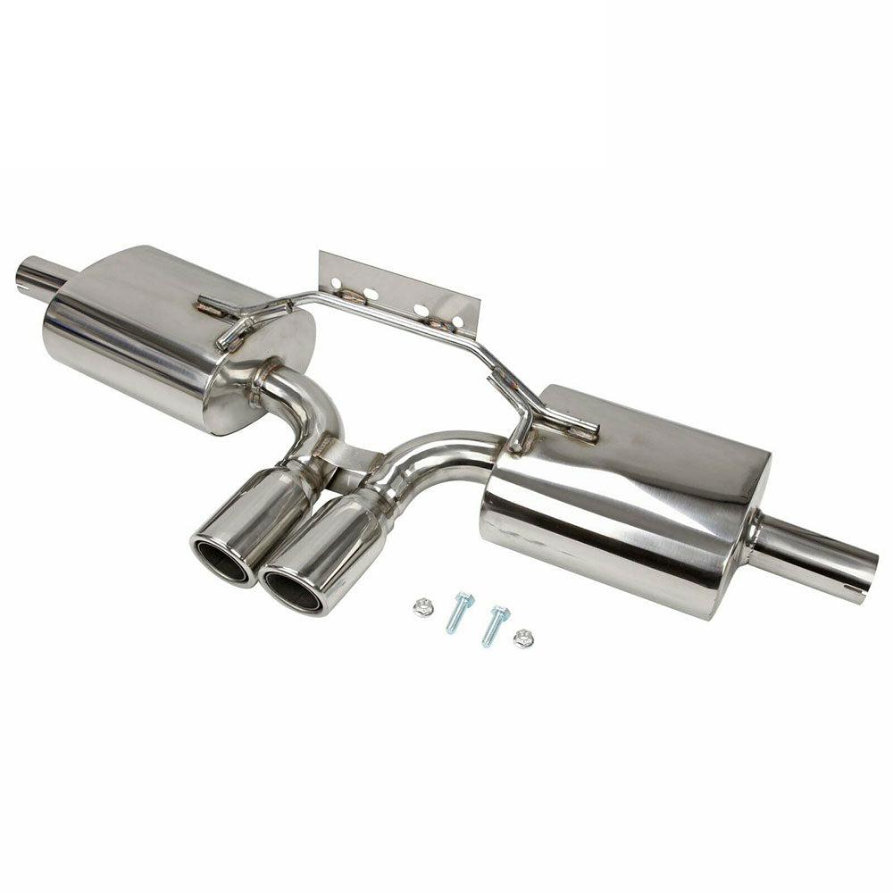 Stainless Steel Catback Exhaust For Porsche 986 Boxster Base&S 2.5L 2.7L & 3.2L Lab Work Auto