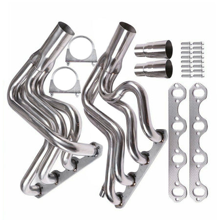 Stainless Steel Header Exhaust Manifold For 1989-1995 F150/F250/Bronco 5.8L Lab Work Auto