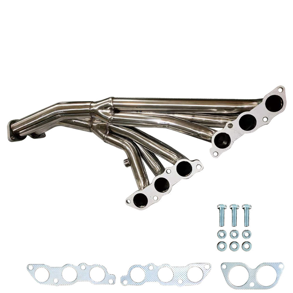 Stainless Steel Racing Exhaust Manifolds Headers For 2002-2005 Lexus IS300 3.0L Lab Work Auto