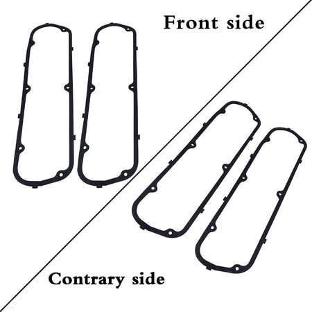 Steel Core Rubber Valve Cover Gaskets for SB Ford 260 289 302 347 351W SBF Lab Work Auto