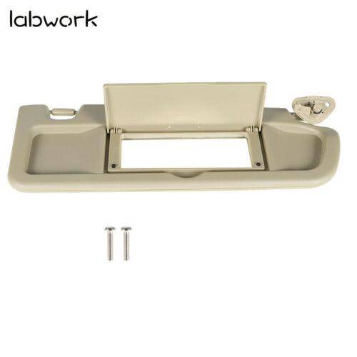 Sun Visor Plastic Passenger Right Side Beige For 2006 2007 - 2011 Honda Civic Lab Work Auto