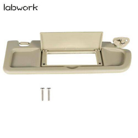 Sun Visor Plastic Passenger Right Side Beige For 2006 2007 - 2011 Honda Civic Lab Work Auto