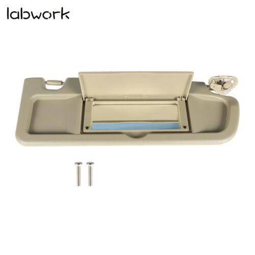 Sun Visor Plastic Passenger Right Side Beige For 2006 2007 - 2011 Honda Civic Lab Work Auto
