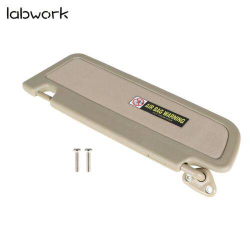 Sun Visor Plastic Passenger Right Side Beige For 2006 2007 - 2011 Honda Civic Lab Work Auto