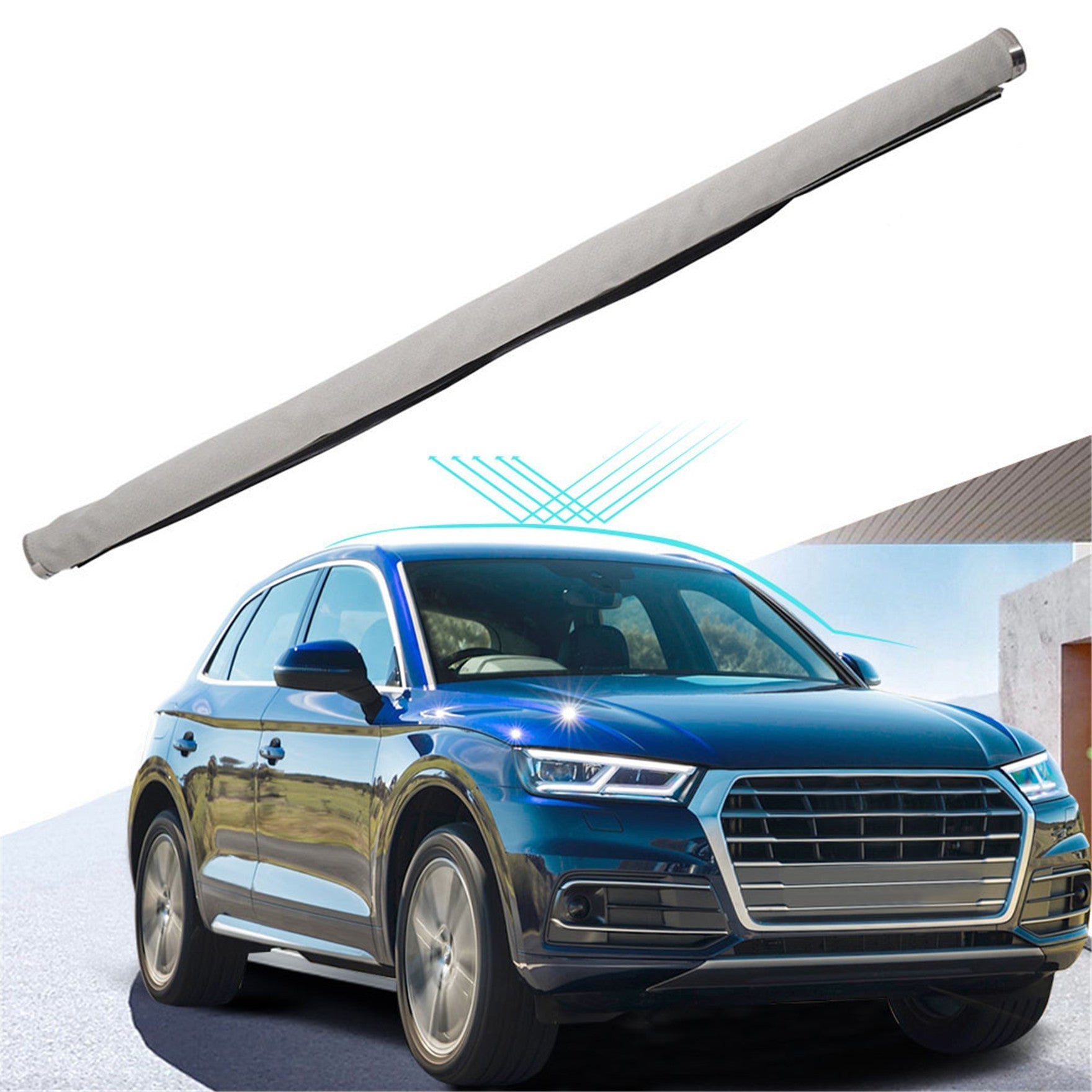 Sunroof Sunshade Corn Gray 1K9877307B for VW Sharan TiguanGolf Audi Q5 Lab Work Auto