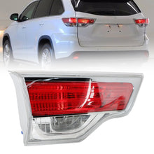 Load image into Gallery viewer, Tail Light For 2014-2016 Toyota Highlander Driver Side Inner Liftgate Mounted Lab Work Auto
