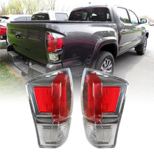 Load image into Gallery viewer, Tail Lights For 2016-2020 Toyota Tacoma Smoky gray Brake lights a pair Lab Work Auto