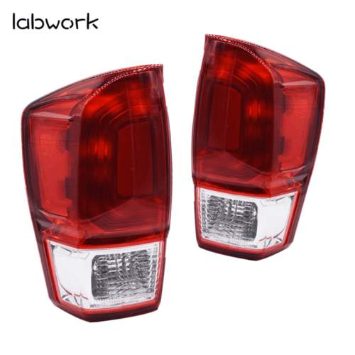 Tail Lights For Toyota Tacoma SR SR5 2016-19 TO2800197  Left+Right New Lab Work Auto