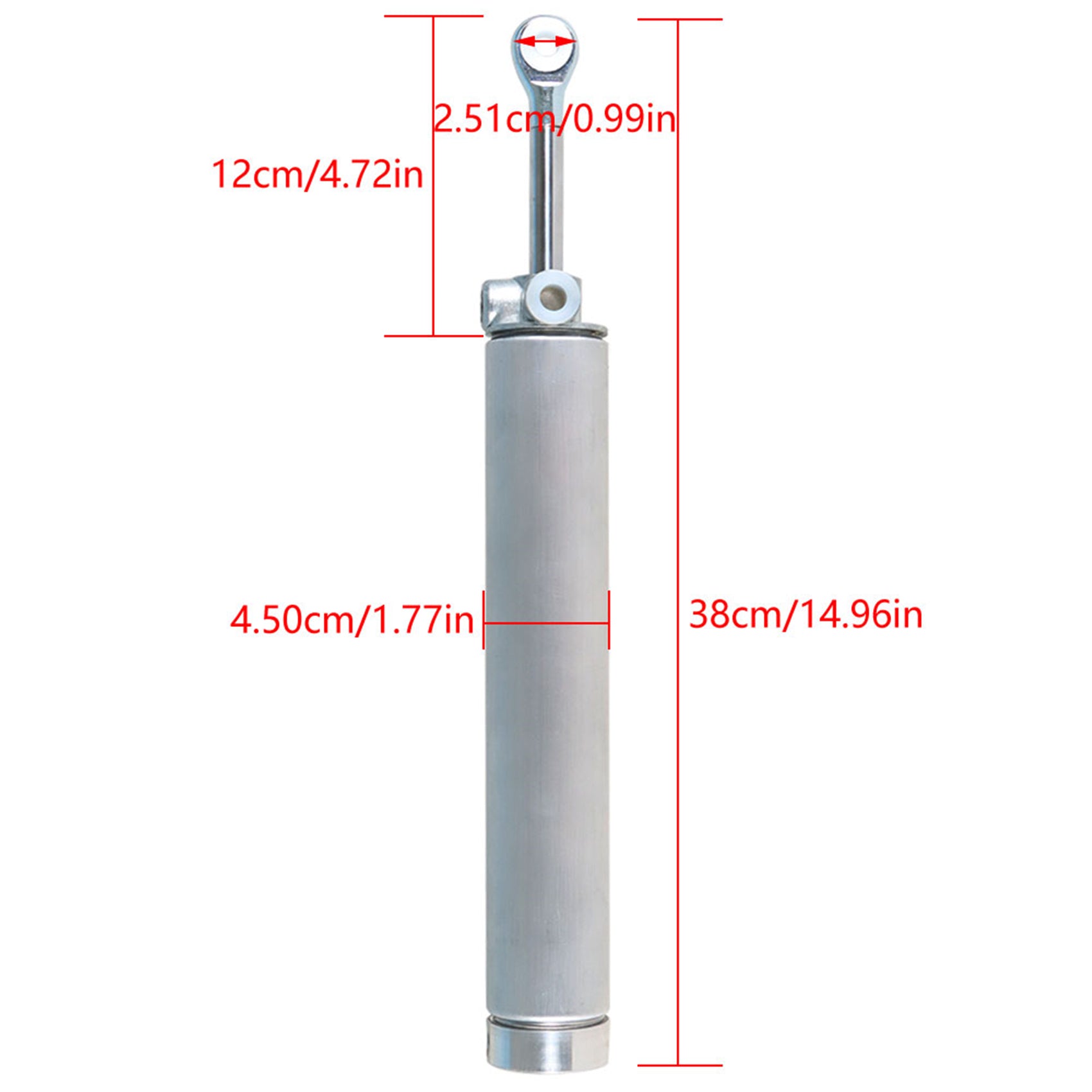 Top Piston Hydraulic Cylinder Aluminum For 1999-2004 Mustang Convertible Lab Work Auto