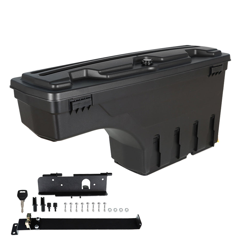 Truck Bed Swing Case Storage Box For 2007-2020 TOYOTA TUNDRA Passenger Side Lab Work Auto