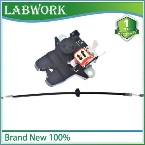 Trunk Latch Lock Actuator for Hyundai Sonata 2015-2017 with Cable 81230-3Q000 Lab Work Auto