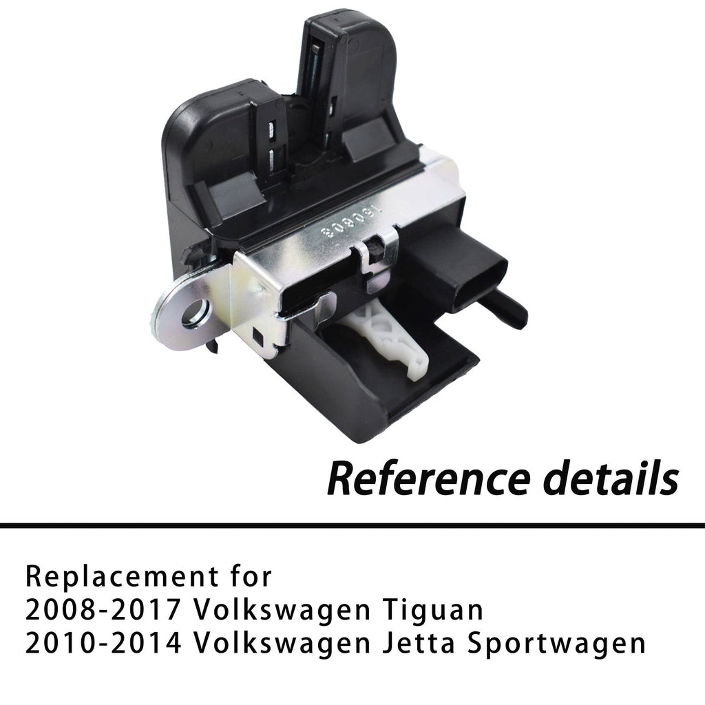 Trunk Lock Latch Actuator Fit For 09-17 VW Volkswagen Tiguan Jetta Sportwagen Lab Work Auto