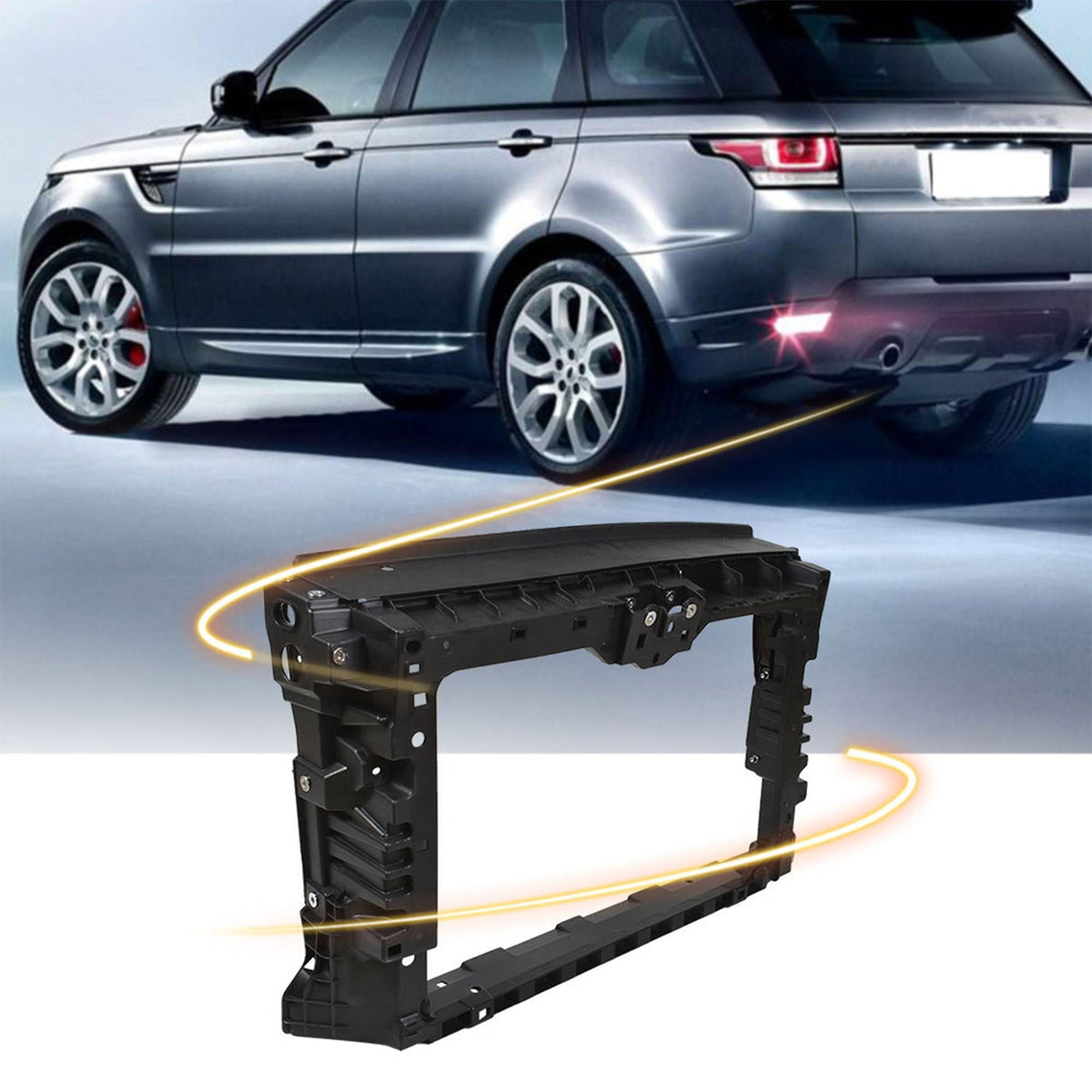 VW1225150 Front Radiator Support for 2016-2018 Volkswagen Passat Lab Work Auto