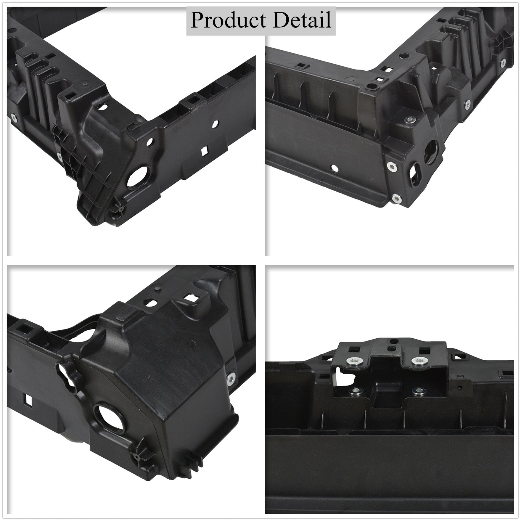 VW1225150 Front Radiator Support for 2016-2018 Volkswagen Passat Lab Work Auto