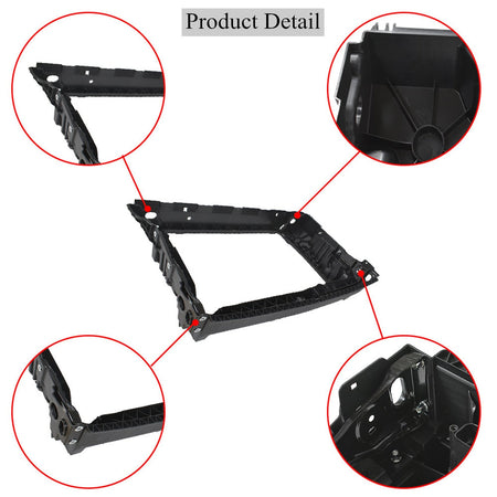 VW1225150 Front Radiator Support for 2016-2018 Volkswagen Passat Lab Work Auto