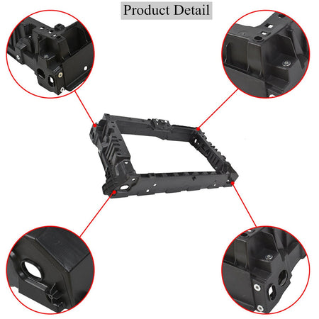 VW1225150 Front Radiator Support for 2016-2018 Volkswagen Passat Lab Work Auto